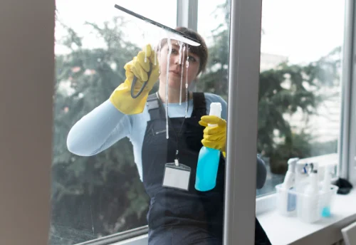 Nettoyage de vitres intérieures et extérieures à Blodelsheim